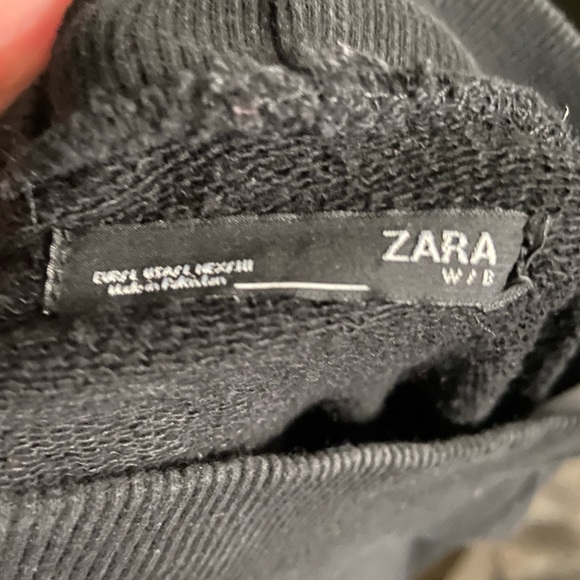 Zara, black, mock turtle neck - Picture 2 of 2